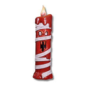 Mummy Candle 6ft Halloween Display