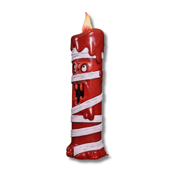 Mummy Candle 6ft Halloween Display