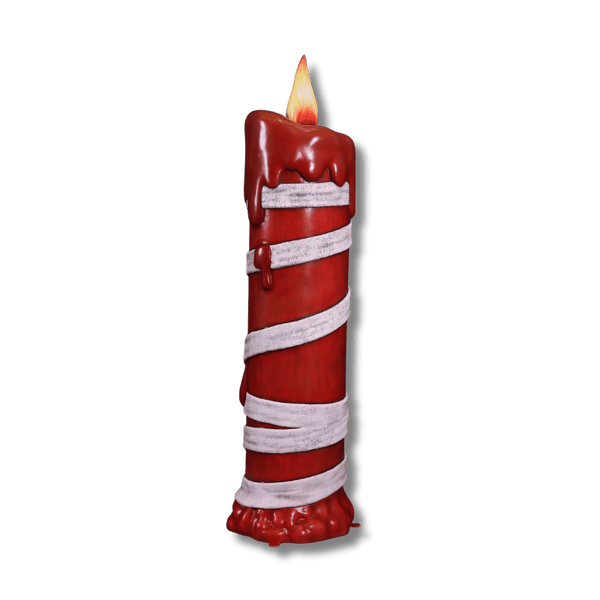 Mummy Candle 6ft Halloween Display
