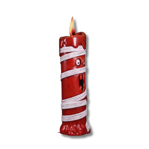 Mummy Candle 6ft Halloween Display