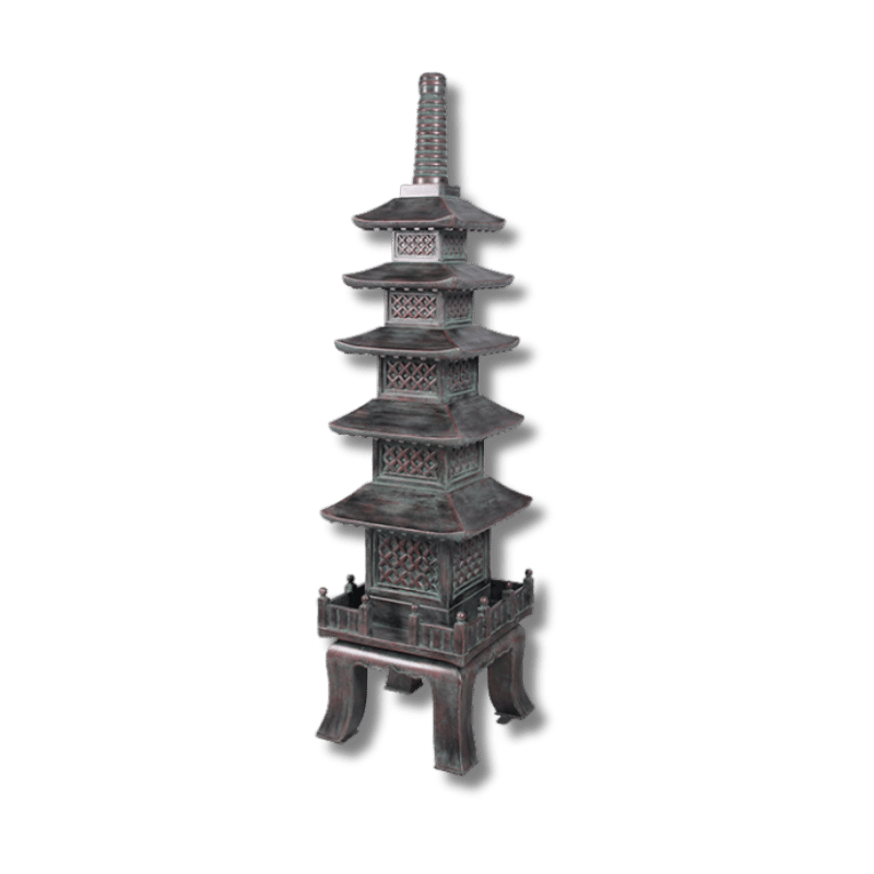 Nara Temple Asian Pagoda 6 ft Statue