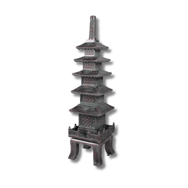 Nara Temple Asian Pagoda 6 ft Statue