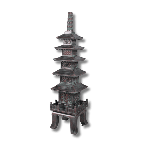 Nara Temple Asian Pagoda 6 ft Statue