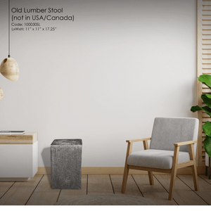 Old Lumber Stool