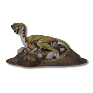 Oviraptor Nest Dinosaur Sculpture