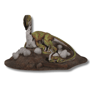 Oviraptor Nest Dinosaur Sculpture