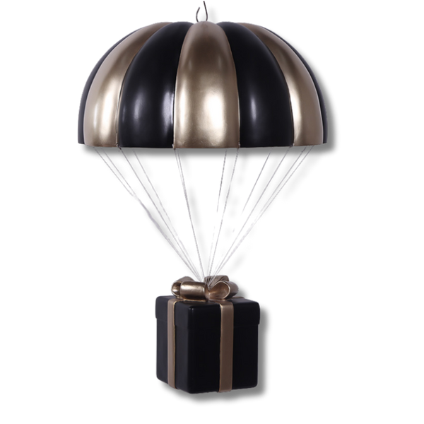 Parachute with Gifts Seasonal Display