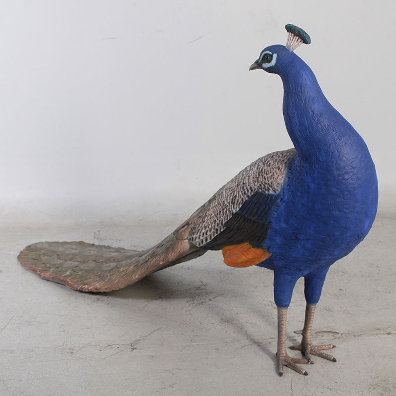 Peacock Animal Sculpture