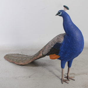 Peacock Animal Sculpture