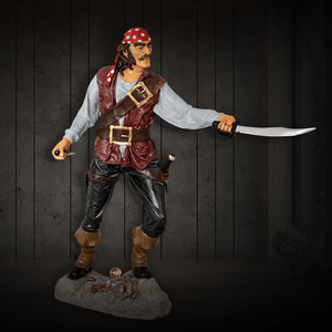 Pirate Cristobal Themed Sculpture