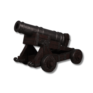 Pirate Cannon Themed Sculpture