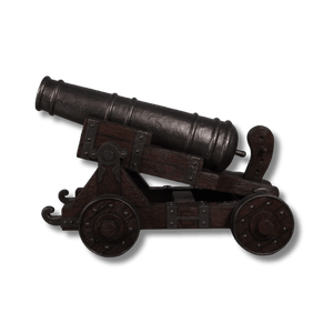 Pirate Cannon Themed Sculpture