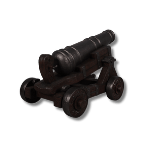 Pirate Cannon Themed Sculpture