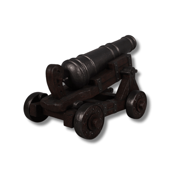 Pirate Cannon Themed Sculpture