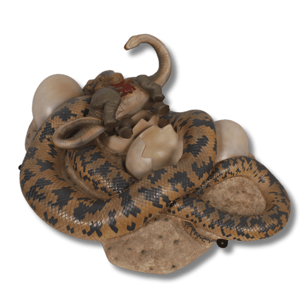 Python's Dinner Animal Sculpture