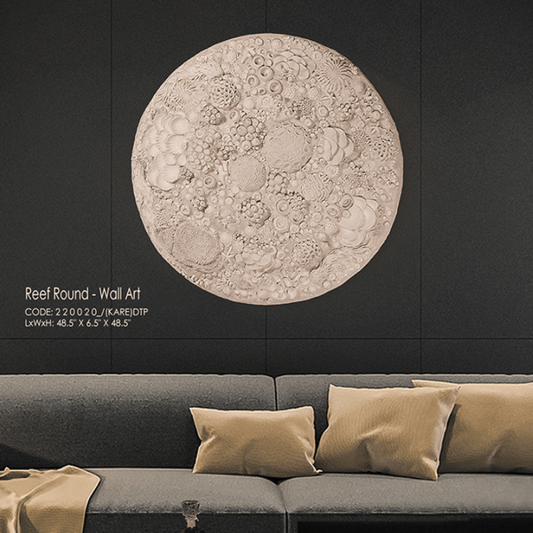 Reef Round - Wall Art