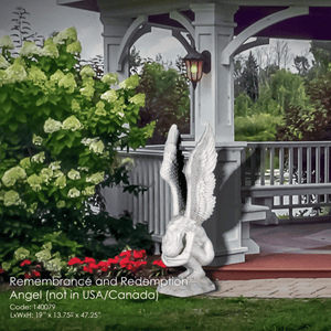 Remembrance and Redemption Angel Decorative Statue