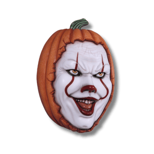 Scary Clown Pumpkin Halloween Display
