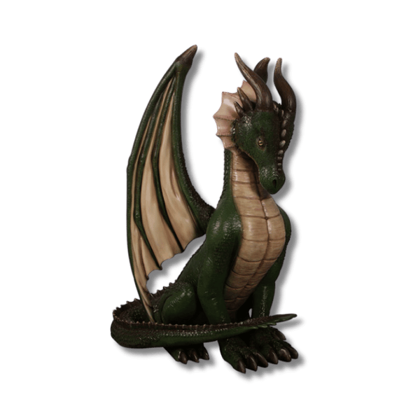 Sitting Dragon 4ft Decorative Sculpture