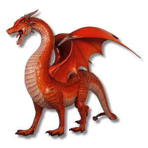 Standing Dragon Decorative Sculpture