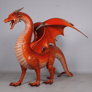 Standing Dragon Decorative Sculpture