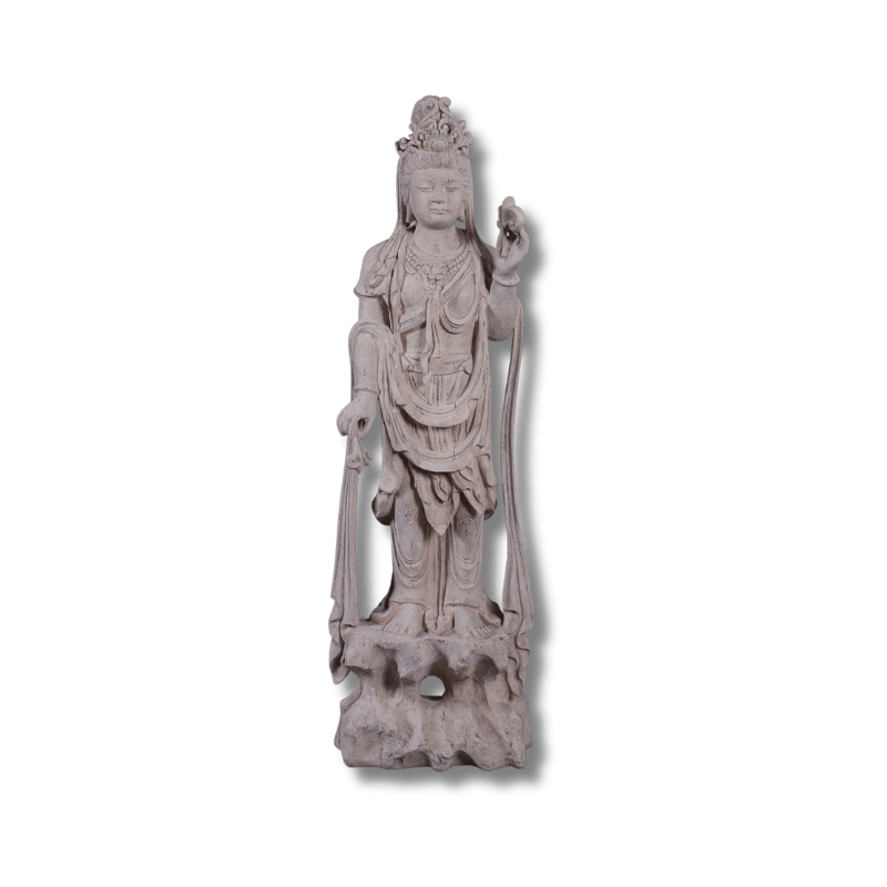 Standing Kuan Yin Decorative Statue