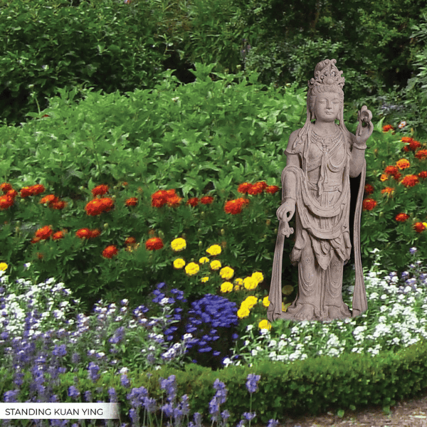 Standing Kuan Yin Decorative Statue