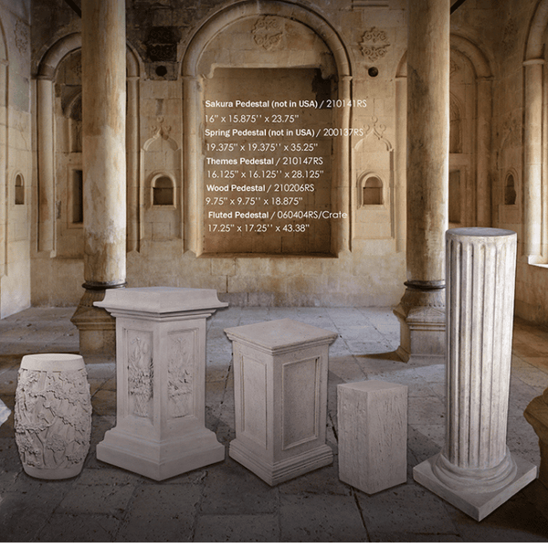 Wood Pedestal