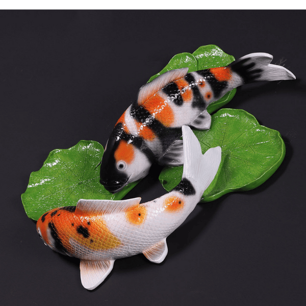 Yin Yang Koi Wall Art Collage