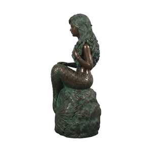 "Angel" Sweet Mermaid On The Rock (Not In Usa/Canada)