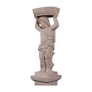 Boy With Basket - Right (Not In Usa)