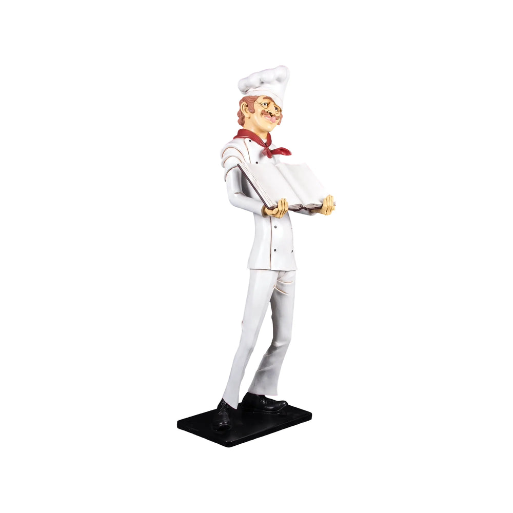 Chef With Menu Holder 6Ft.