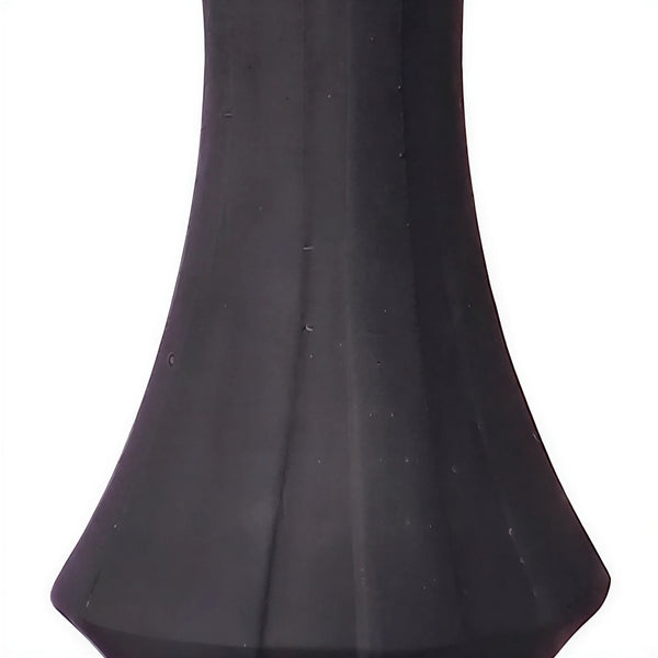 Heinimex giant chess bishop event prop, charcoal stone finish, classic minimalist style close up detail