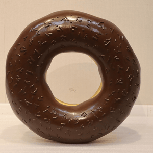 Donut Oversized Display Sculpture