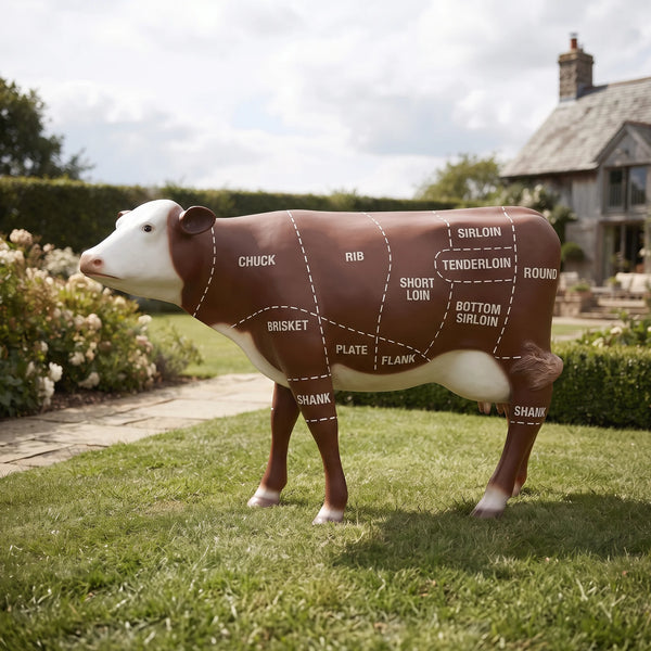 Cow 45 in H Animal Sculpture