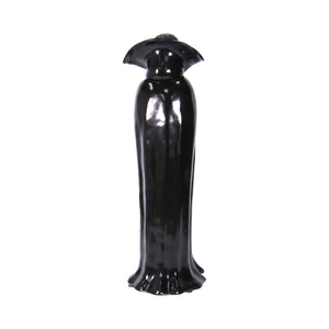 Heinimex Whimsical Dracula 6ft Halloween decor, smooth high-gloss painted finish, playful stylized aesthetic back view