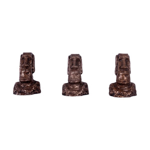 Easter Island Head Wall Décor (Set Of 3)