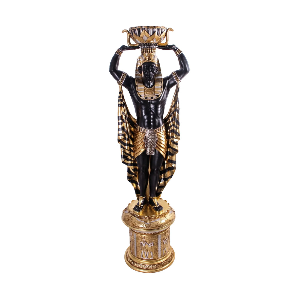 Egyptian Male Planter W/ Base