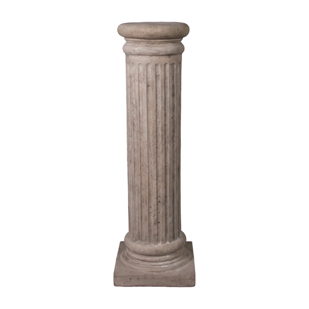 Fluted Pedestal Round Top Small