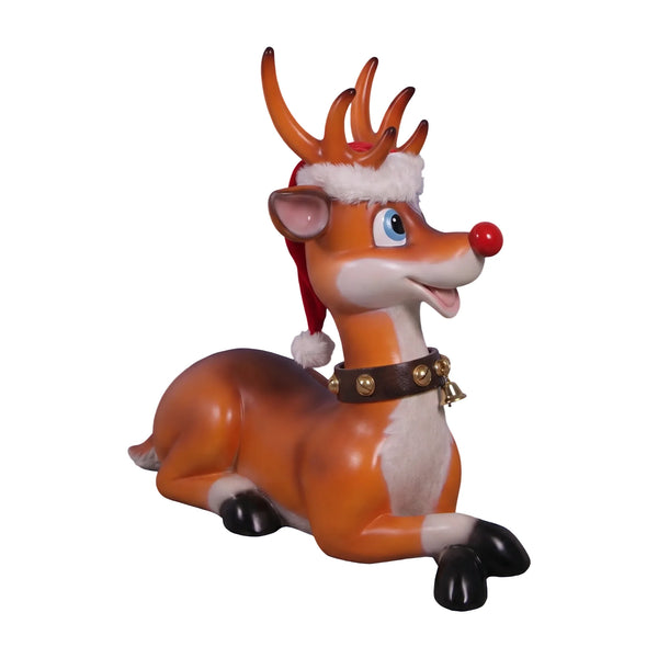 Funny Reindeer Lying Down