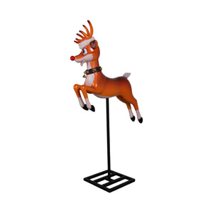 Funny Reindeer On Base