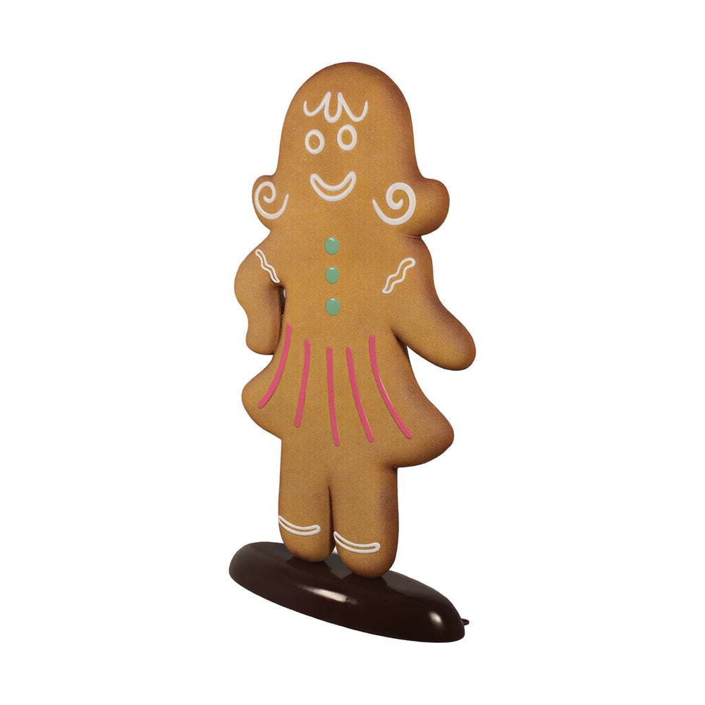 Gingerbread Woman 68” H