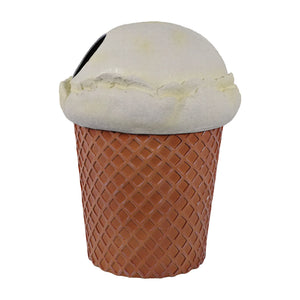 Ice Cream Cone Trash Can (Not In Uk)