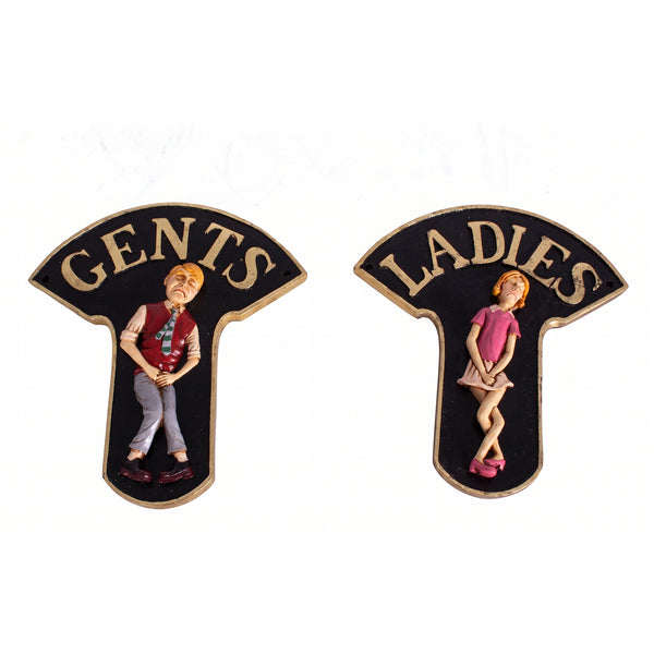 Ladies & Gents Signs