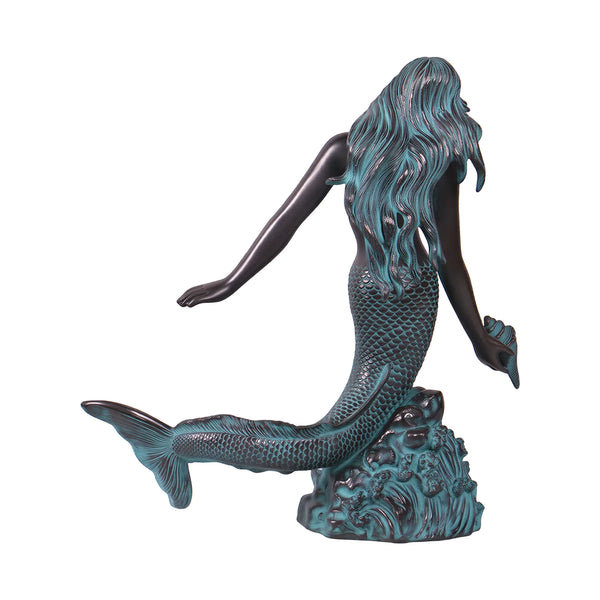 Lana, Exotic Young Mermaid Holding A Shell (Not In Usa)