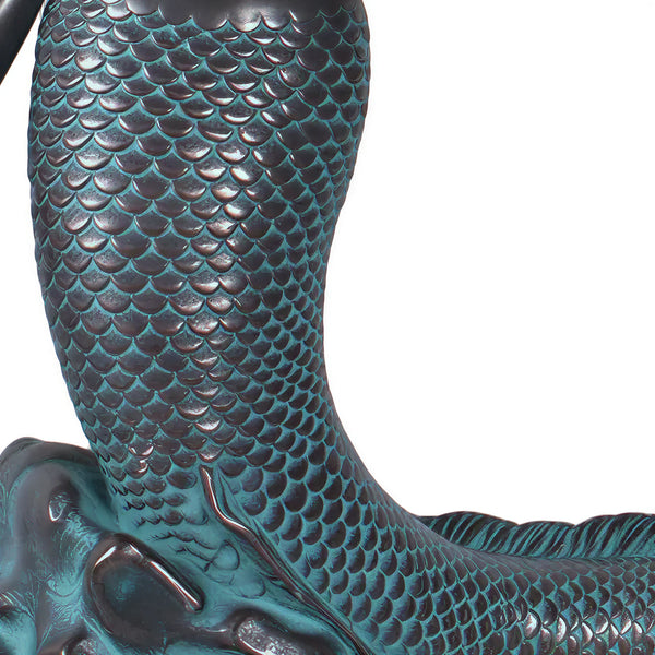 Lana, Exotic Young Mermaid Holding A Shell (Not In Usa)