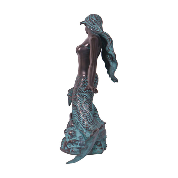 Lana, Exotic Young Mermaid Holding A Shell (Not In Usa)