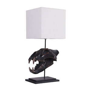 Lion Skull Table Lumiere