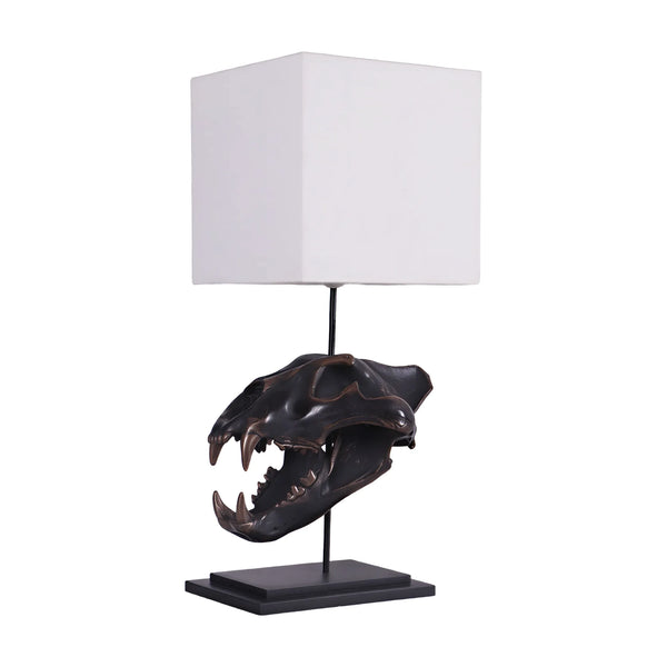 Lion Skull Table Lumiere
