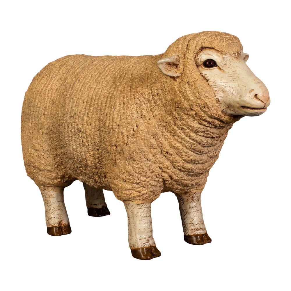Merino Ewe Head Up - small (not in Aus / Benelux)